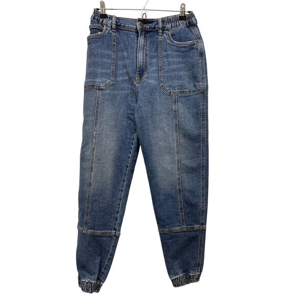 Retrofete $325 Carter Denim Jeans Pant Sz 26 Jogger NWT - Picture 5 of 11